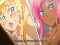 Anime whores are curious about dick